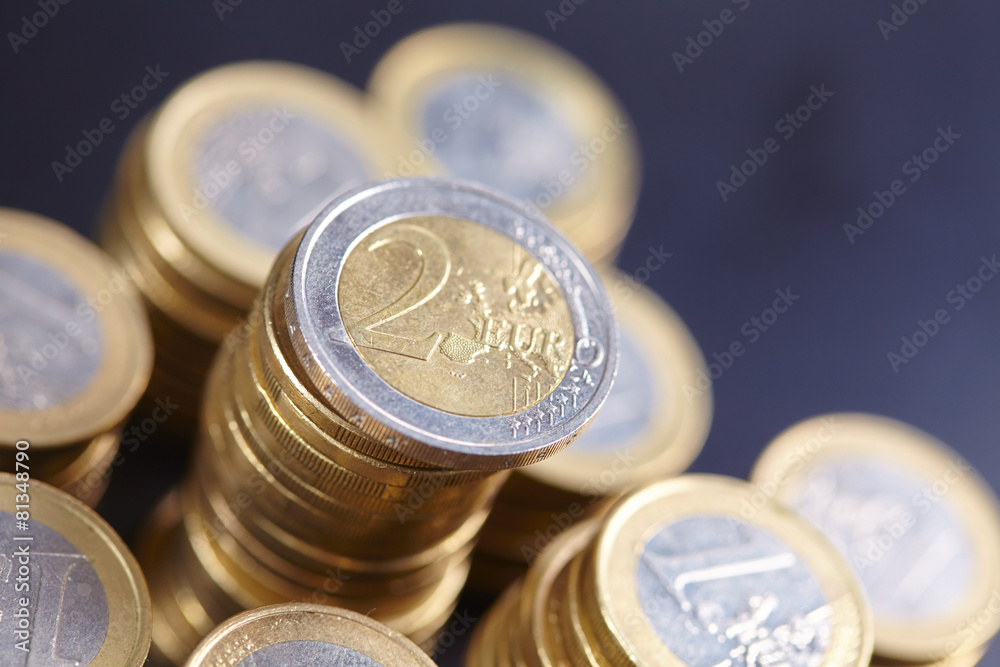 euro coins euro coins