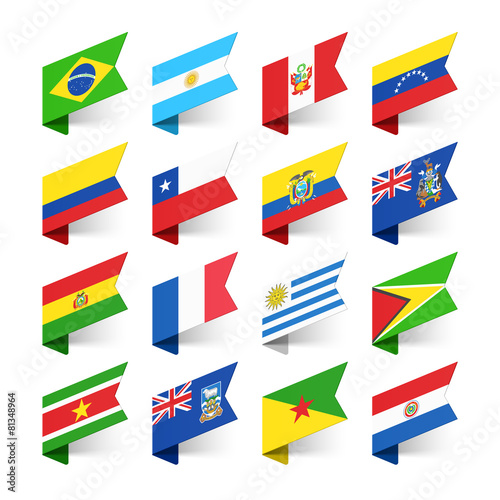 Flags of the World, South America