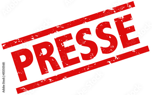 Presse Stempel rot