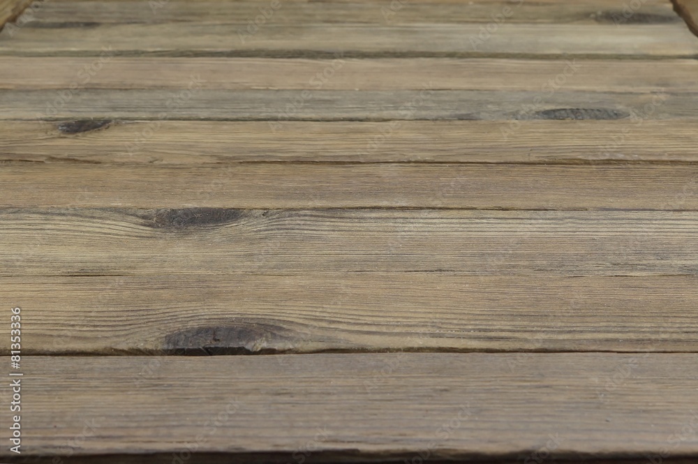 Perspective Of Rustic Wood Planks Or Table Or Floor