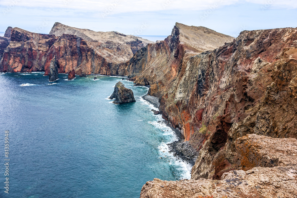 Obraz premium Madeira, Ponte de Sao Lourenco, Portugal
