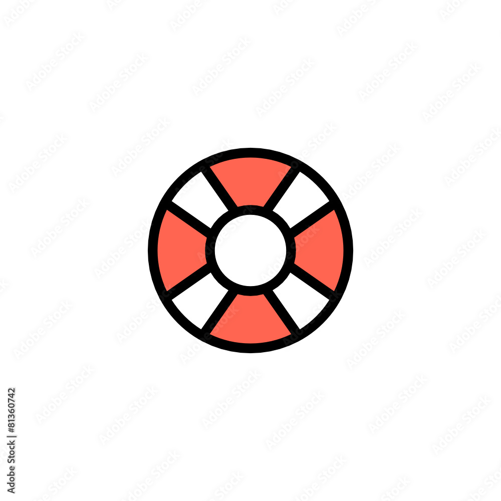 Lifesaver - Thickly Colorful icon Lifesaver - Thickly Colorful icon