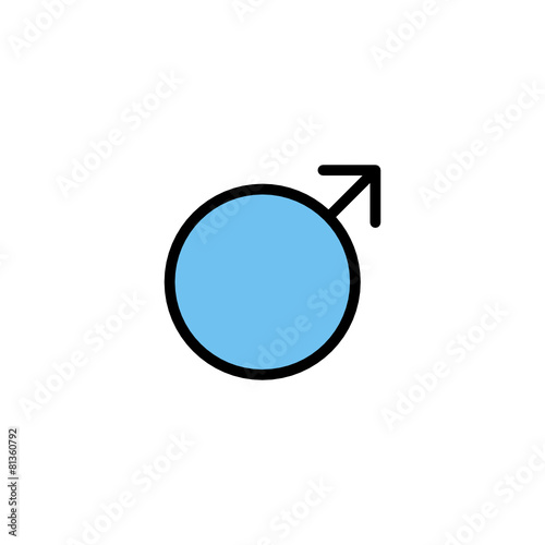 Male  - Thickly Colorful icon 