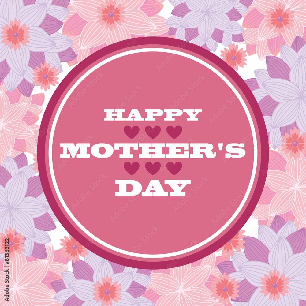 Naklejka premium mothers day