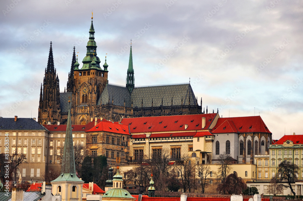 Castle in Prague, Czech Republic