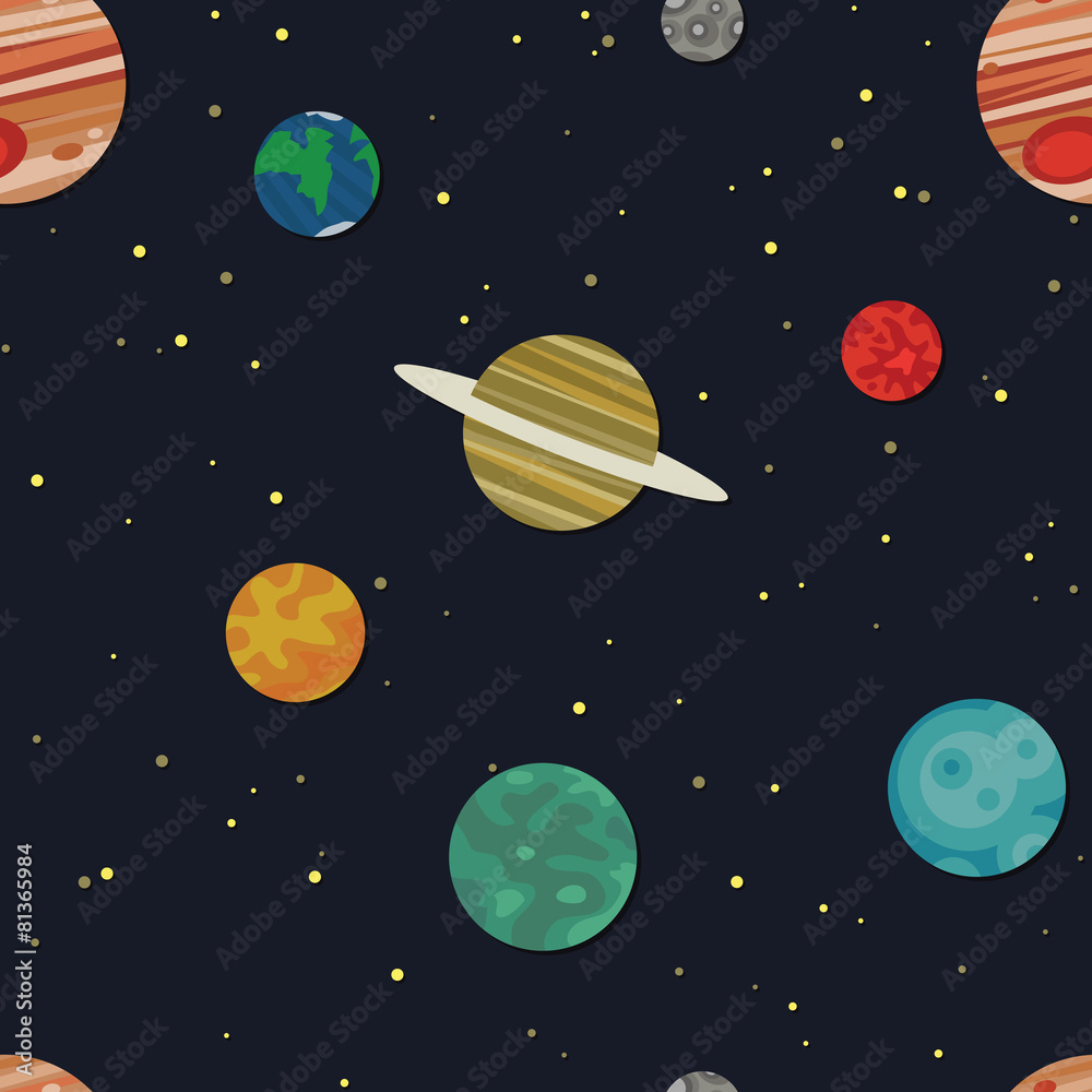 Solar System Pattern Solar System Pattern