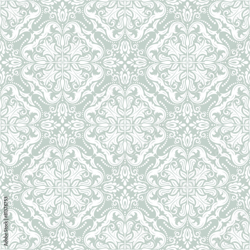 Floral Seamless Pattern. Orient Abstract Background