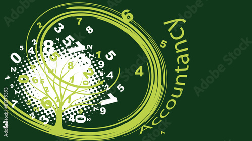 Green accountancy tree