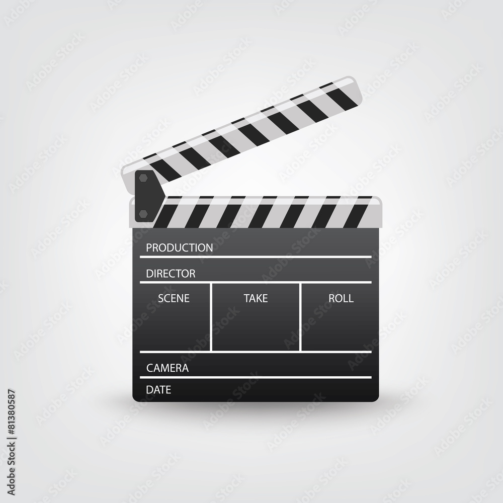 Fototapeta premium Movie sign icon