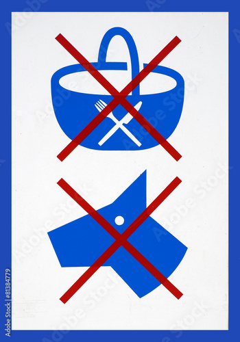 Pique-Nique et chiens interdits - No picnic, no dogs photo