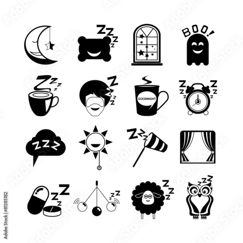 sleep icons