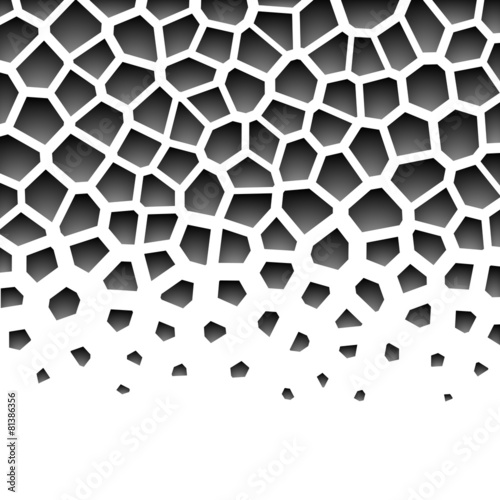 Abstract grayscale geometric pattern