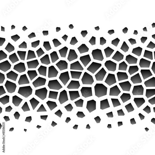 Abstract grayscale geometric pattern