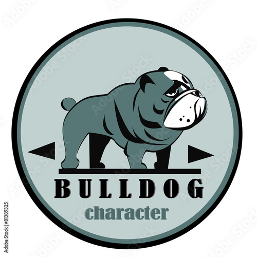 bulldog character