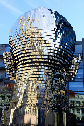 sculpture of  Franz Kafka photo