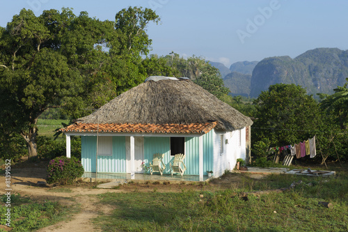 Fotografia Vinales Cuba Traditional Rural Cuban House