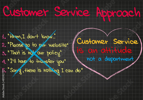 Customer service approach