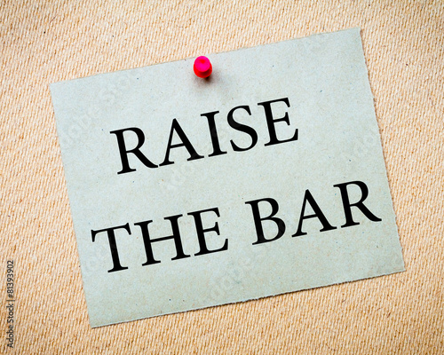 Raise The Bar photo