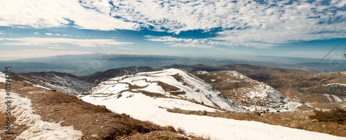 View from Mount Hermon.