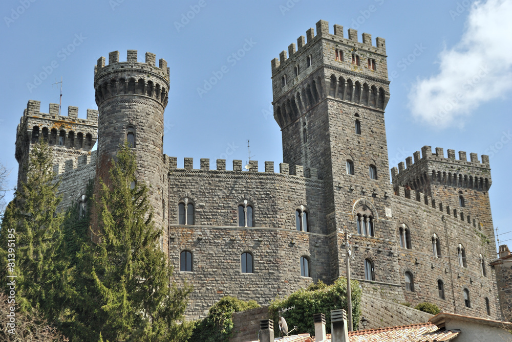 Castello di Torre Alfina - Viterbo - Lazio - Italia