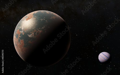 Alien Desert Exo Planet © helen_f