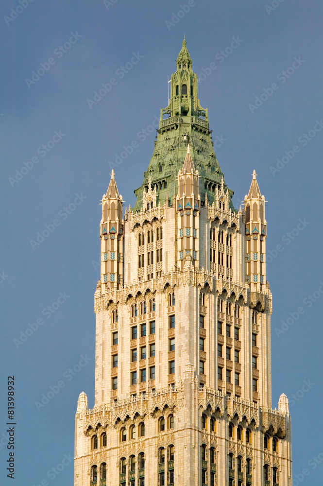Woolworth Building, Neo Gothic architecture, New York City
