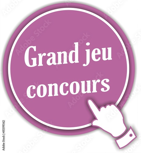 bouton grand jeu concours