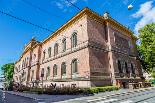 Canvas Print National Gallery of Norway in Oslo