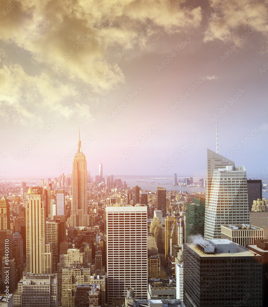 View of Manhattan skyline