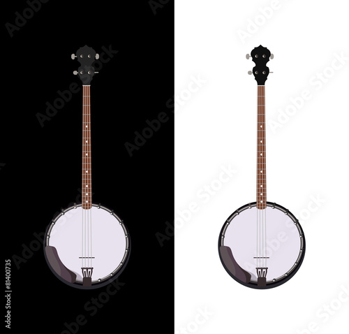 Banjo isolated