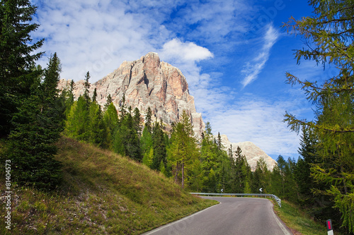 Tofana di Rozes, Dolomiti Mountains photo