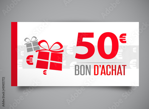 Bon d'achat de 50 euros