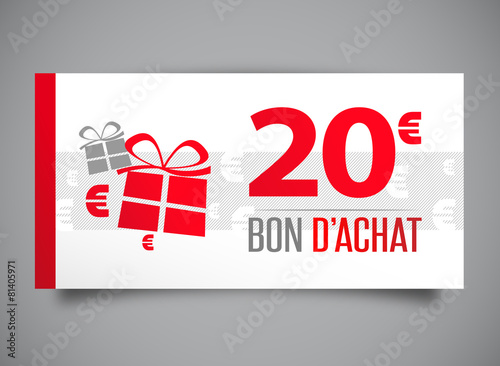 Bon d'achat de 20 euros