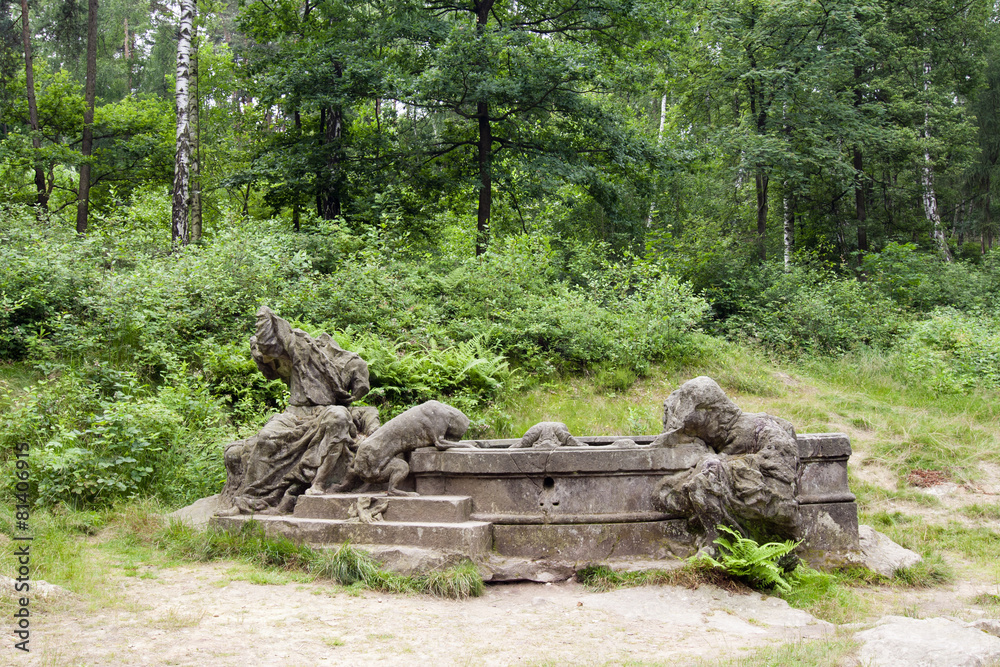 Fountain Of Jacob, Kuks, Czech republic Fountain Of Jacob, Kuks, Czech republic