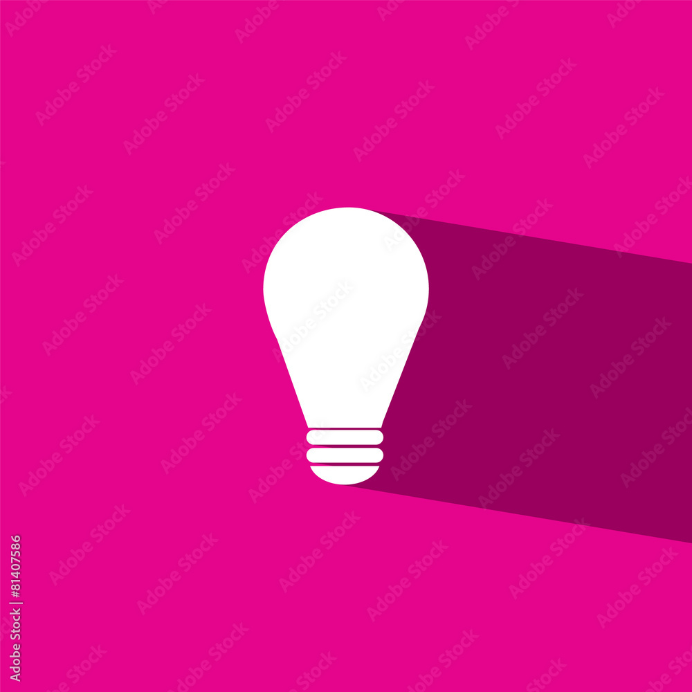 bulb flat icon vector illustration eps10 bulb flat icon vector illustration eps10