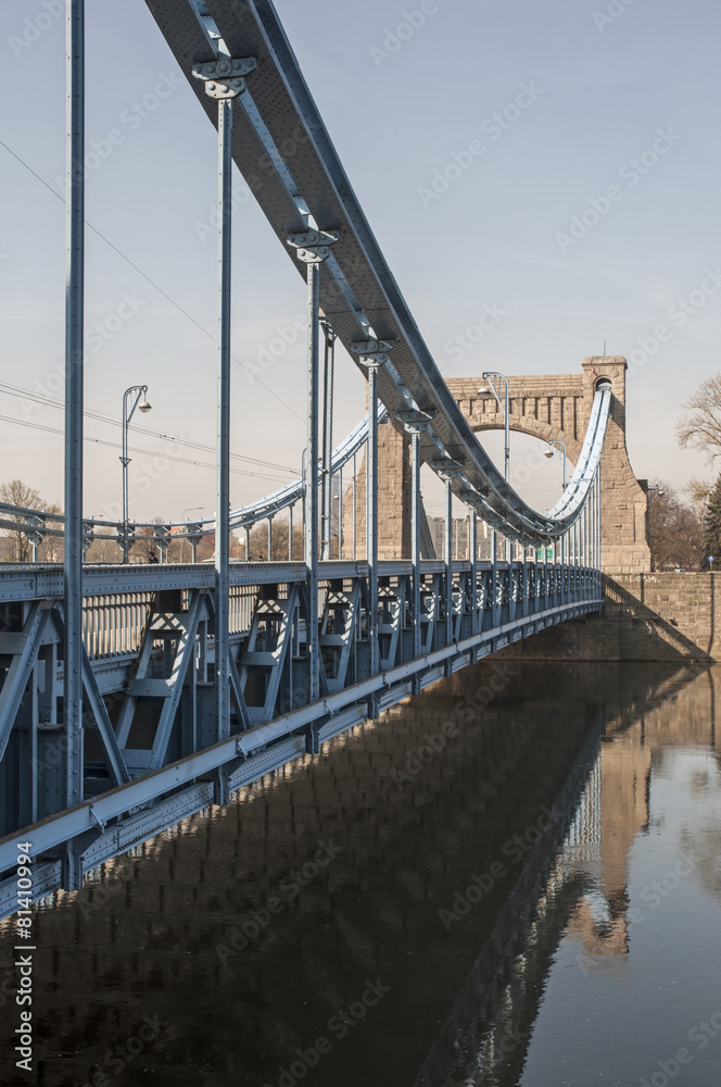 Fototapeta premium Stalowy most