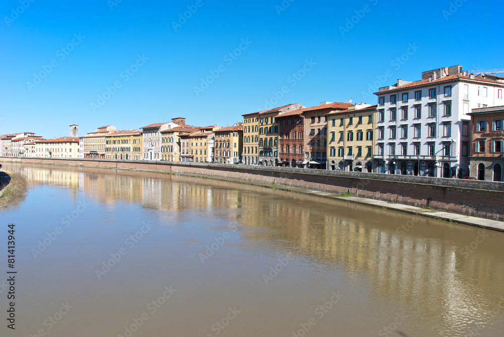 Pisa e il fiume Arno