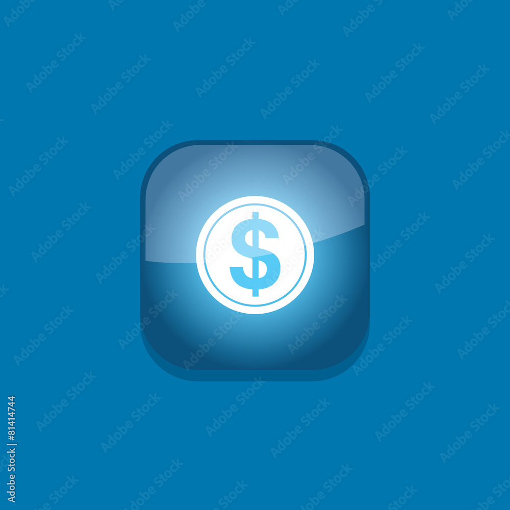 bank money button icon flat vector illustration eps10 bank money button icon flat vector illustration eps10