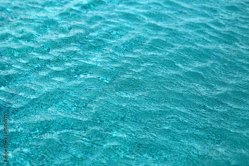 turquoise water