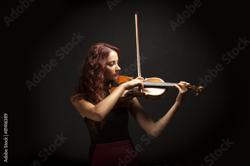 Violinst Woman photo