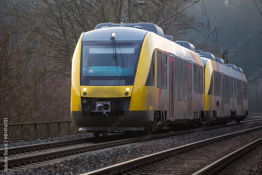 Obraz premium german passenger train