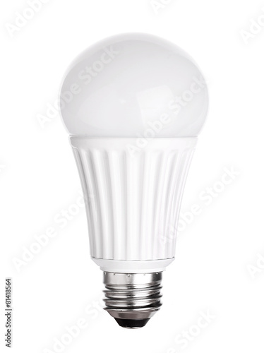 LED Light Bulb isolated on white background