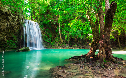 Erawan Waterfall at Thailand National Park