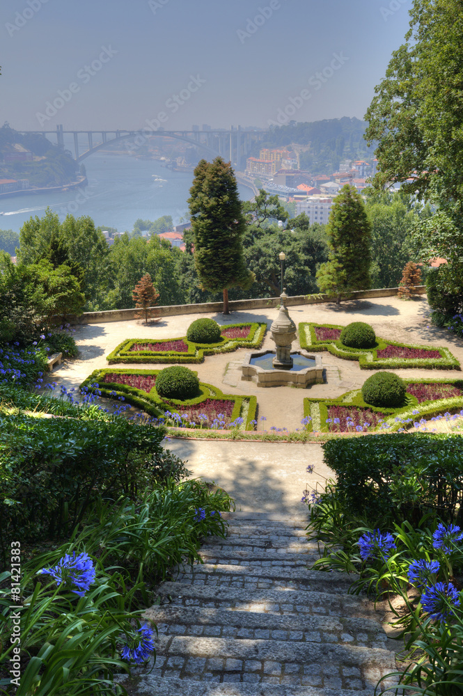 Idyllic Crystal Palace Gardens, Porto