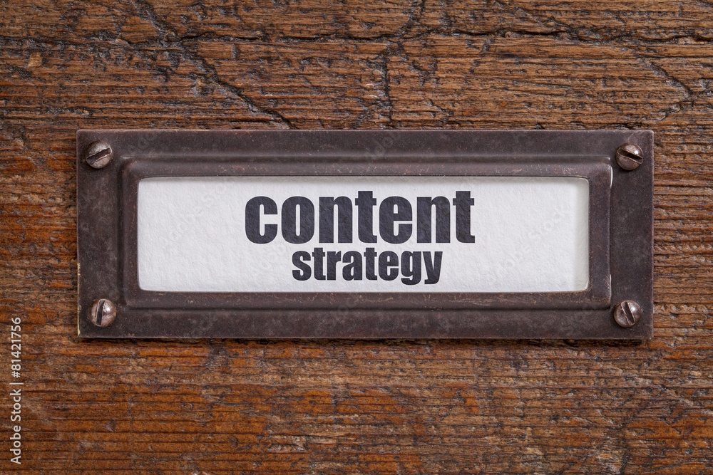 content strategy - file cabinet label content strategy - file cabinet label