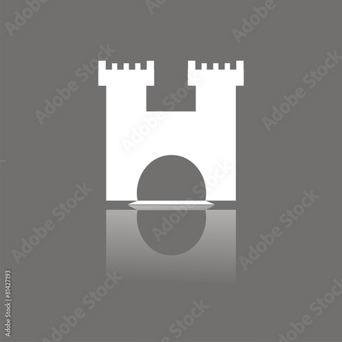 Icono castillo 2 FO reflejo