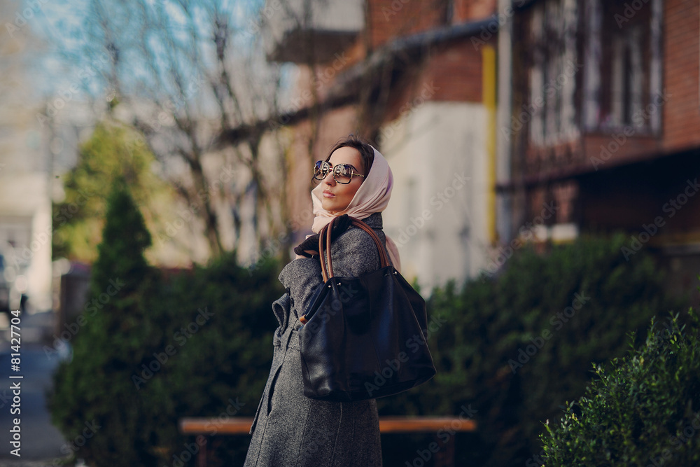 Fototapeta premium beautiful successful woman