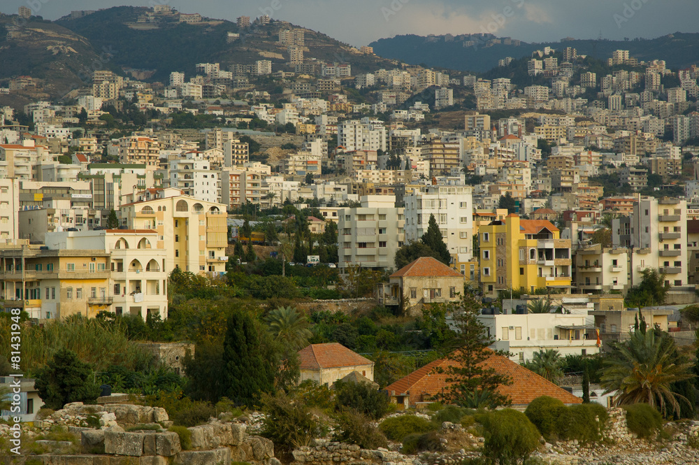 Cityscape near Byblos