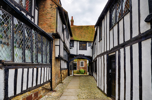 Εκτύπωση καμβά Early Tudor building in Rye.
