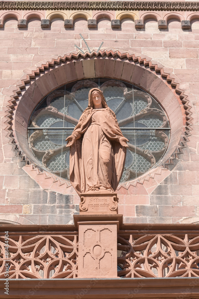 Obraz premium Freiburg Cathedral exterior